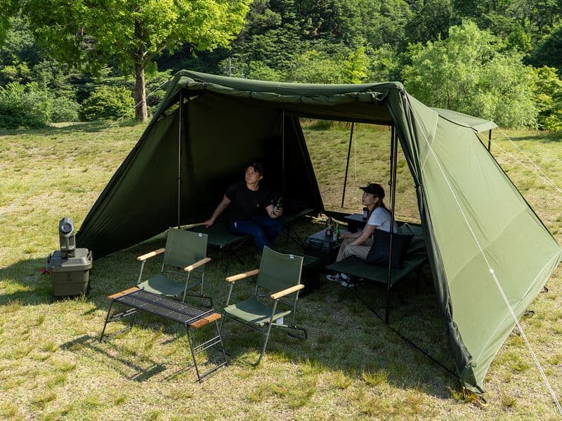 【新品未使用】DOD ヨンヨンベースTC TT5-962-KH カーキ