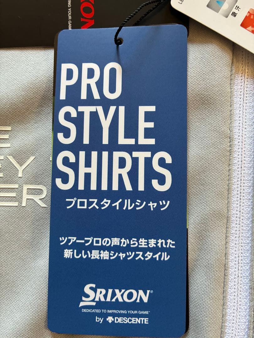 Srixon ハーフジップ セーター グレー　LLサイズ　デサント　ゴルフウェア