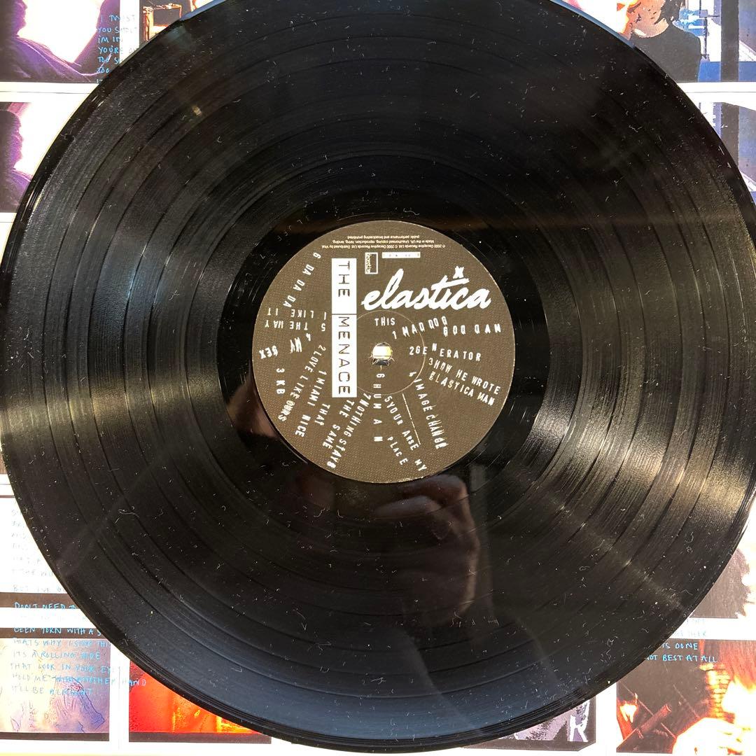 洋楽 ELASTICA/THE MENACE/2000 LP