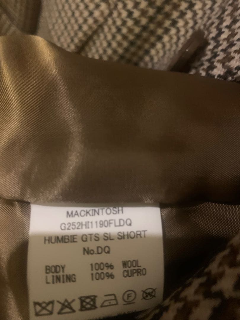 mackintosh マッキントッシュ　カワシマタカヒロ　さん着用