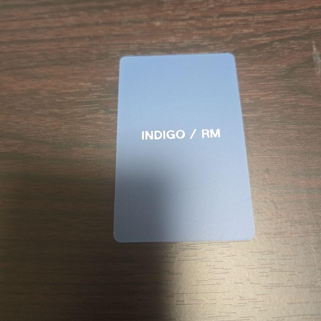 BTS RM INDIGO ホログラム　トレカ