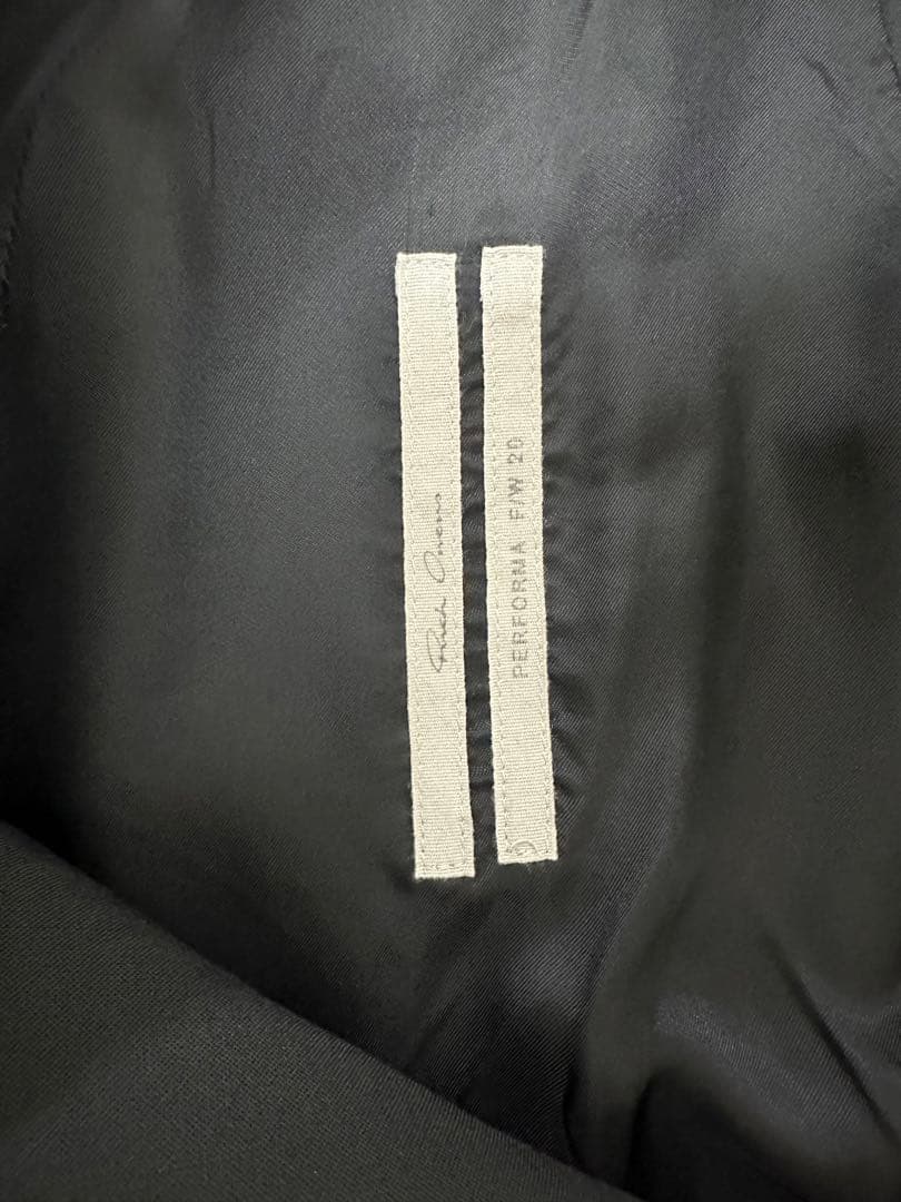 ジャケット・アウター Rick Owens 20AW 60cm BLAZER