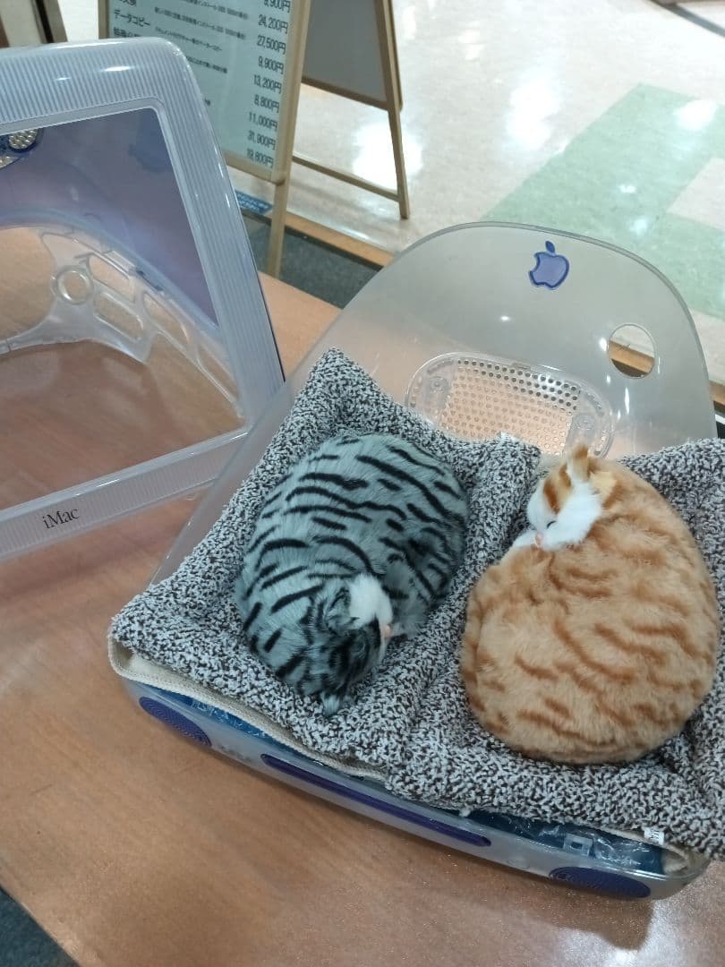 初代iMac 猫ハウス　リメイク商品