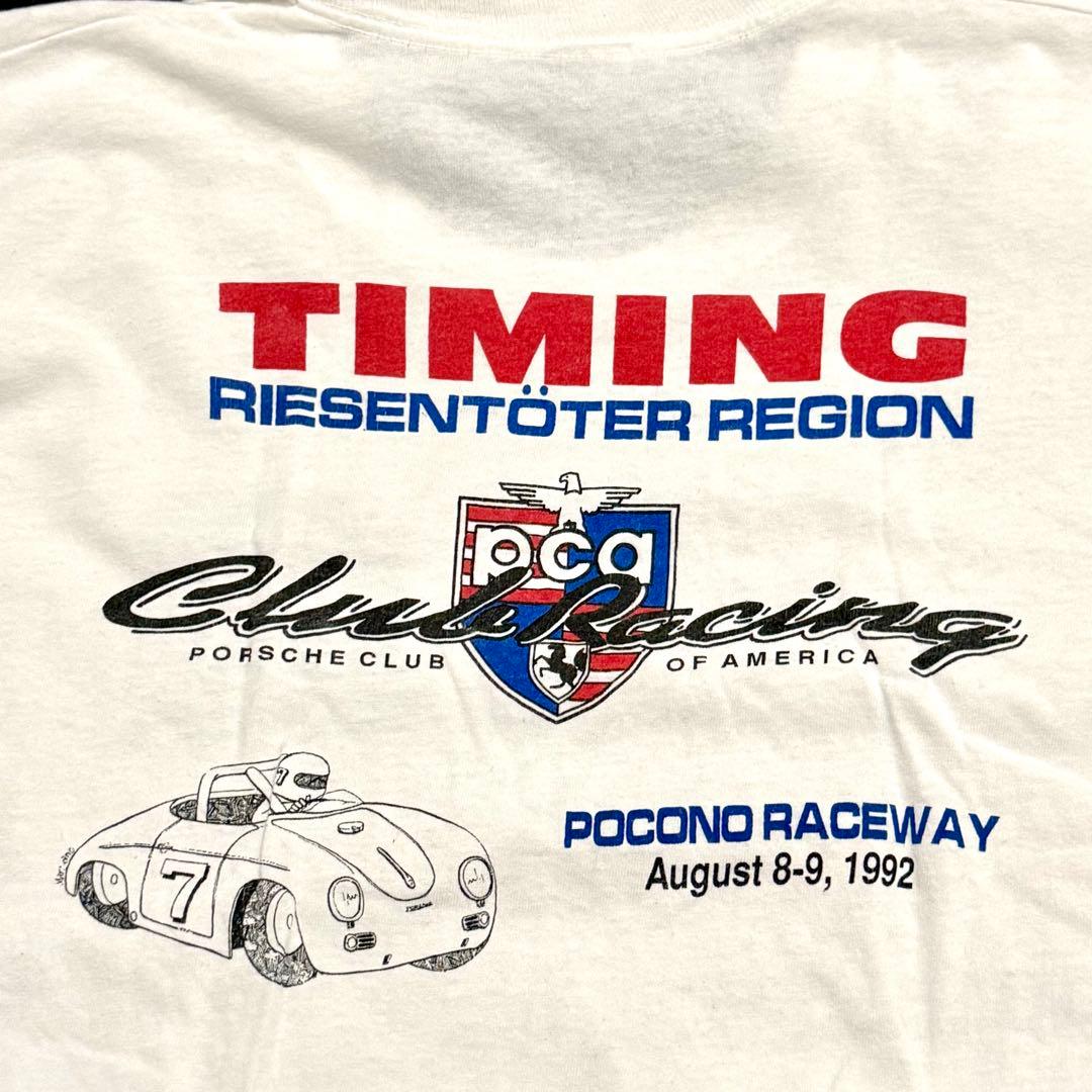 企業物90's ポルシェPorscheヴィンテージTEE BURGER KING