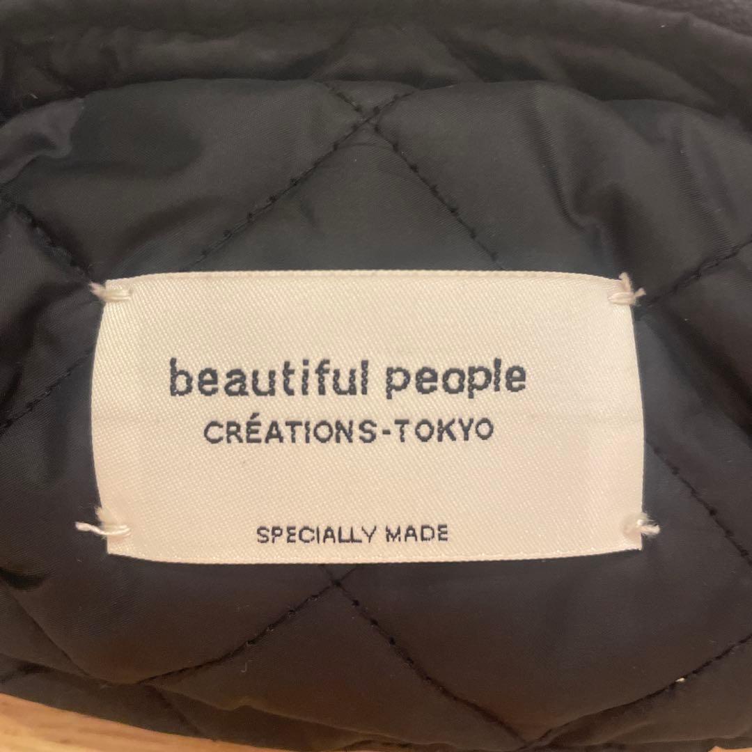 beautiful people ボディバッグ・ウエストポーチ 黒