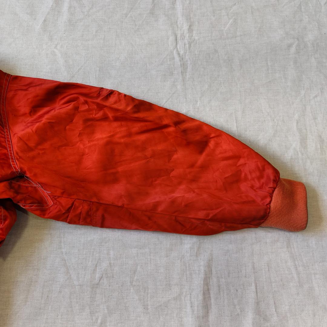 80s BONEVILLE Navy Arctic フライトジャケット MA-1