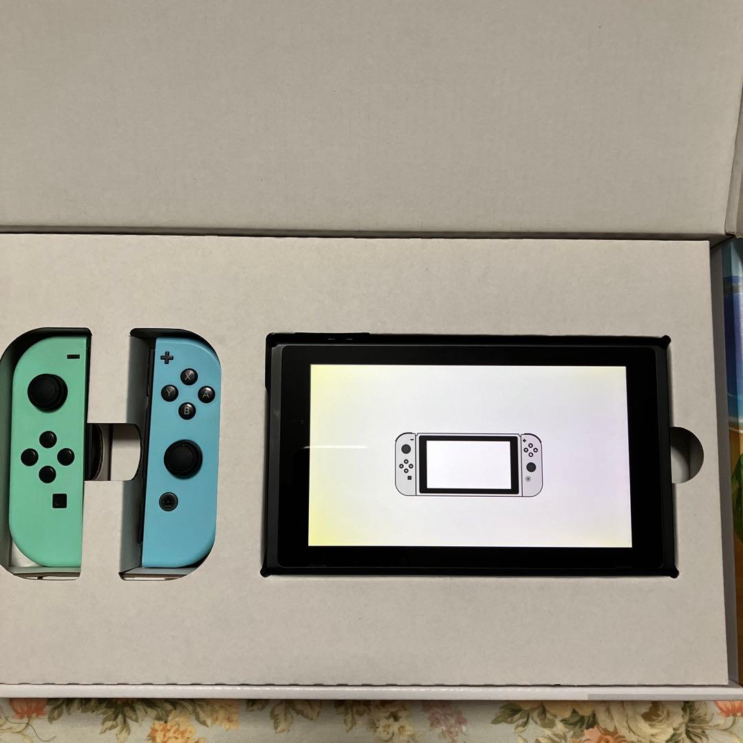 【希少】　Nintendo Switch どうぶつの森デザイン