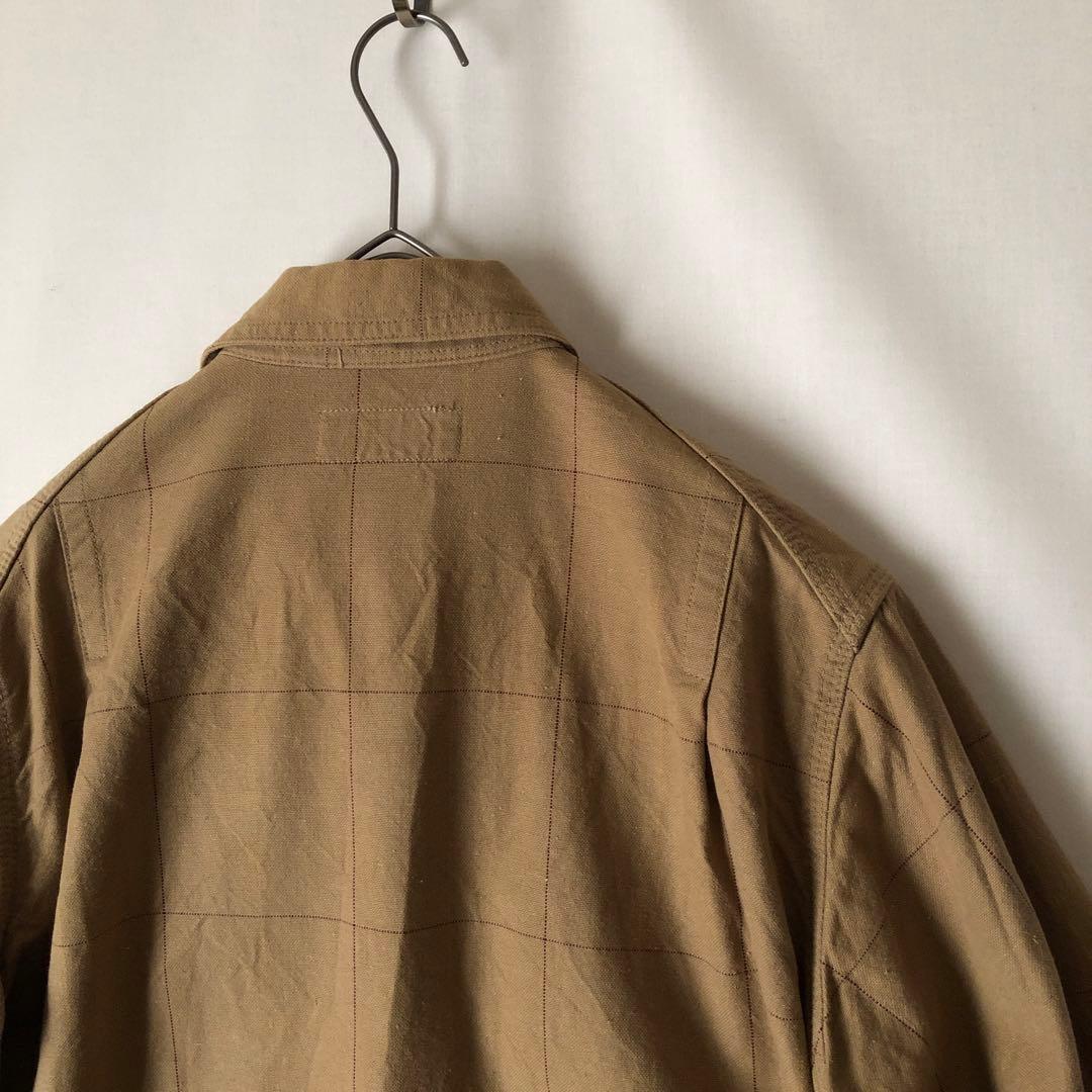 【春物】SASSAFRAS ササフラス シャツジャケット ブルゾン ワーク