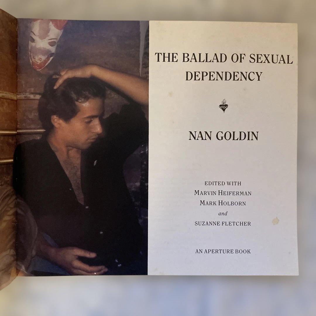 アート・デザイン・音楽 Ballad of Sexual Dependency Nan Goldin