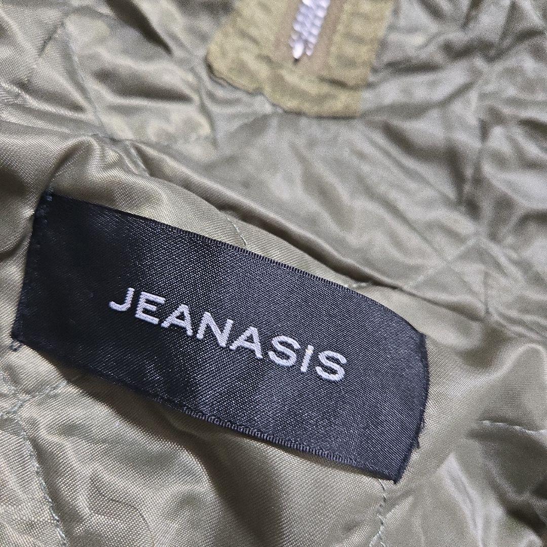 美品 y2k ジーナシス JEANASIS N-2B ミリタリージャケット F