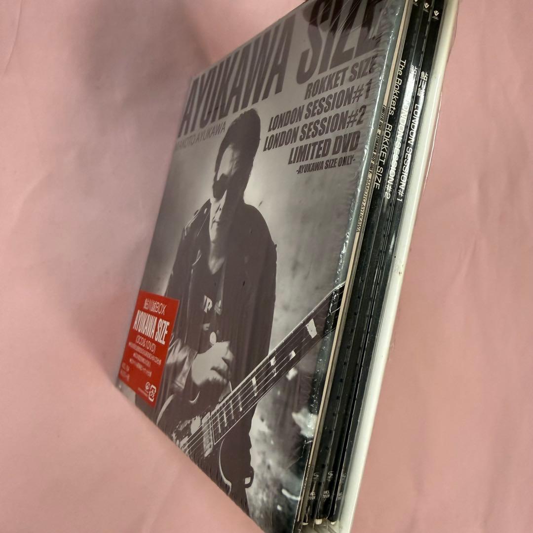 【貴重盤】AYUKAWA SIZE 3CD+1DVD 限定版　鮎川誠