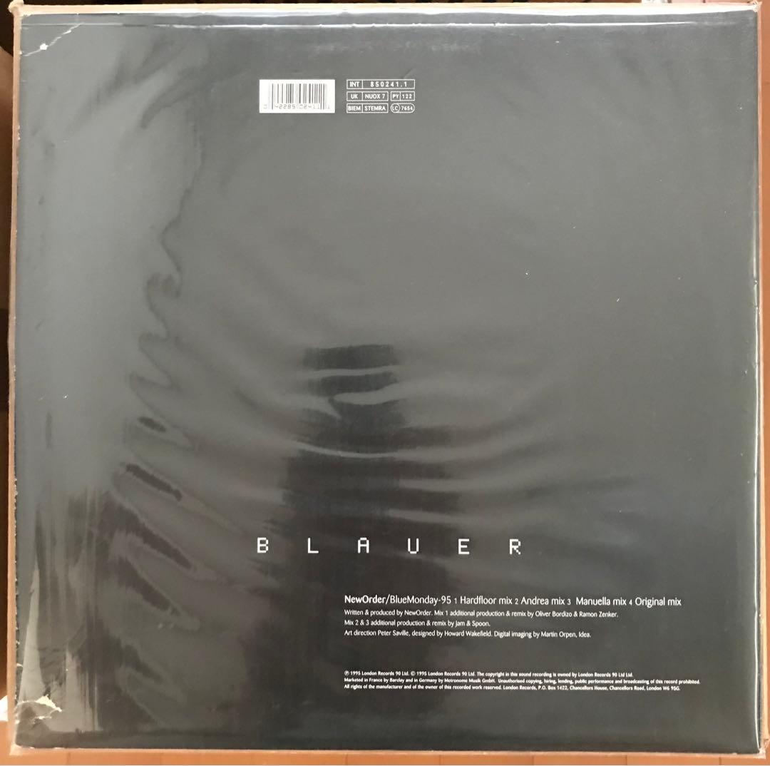 ニューオーダー ブルーマンデー95 レコード オリジナル ハードフロア