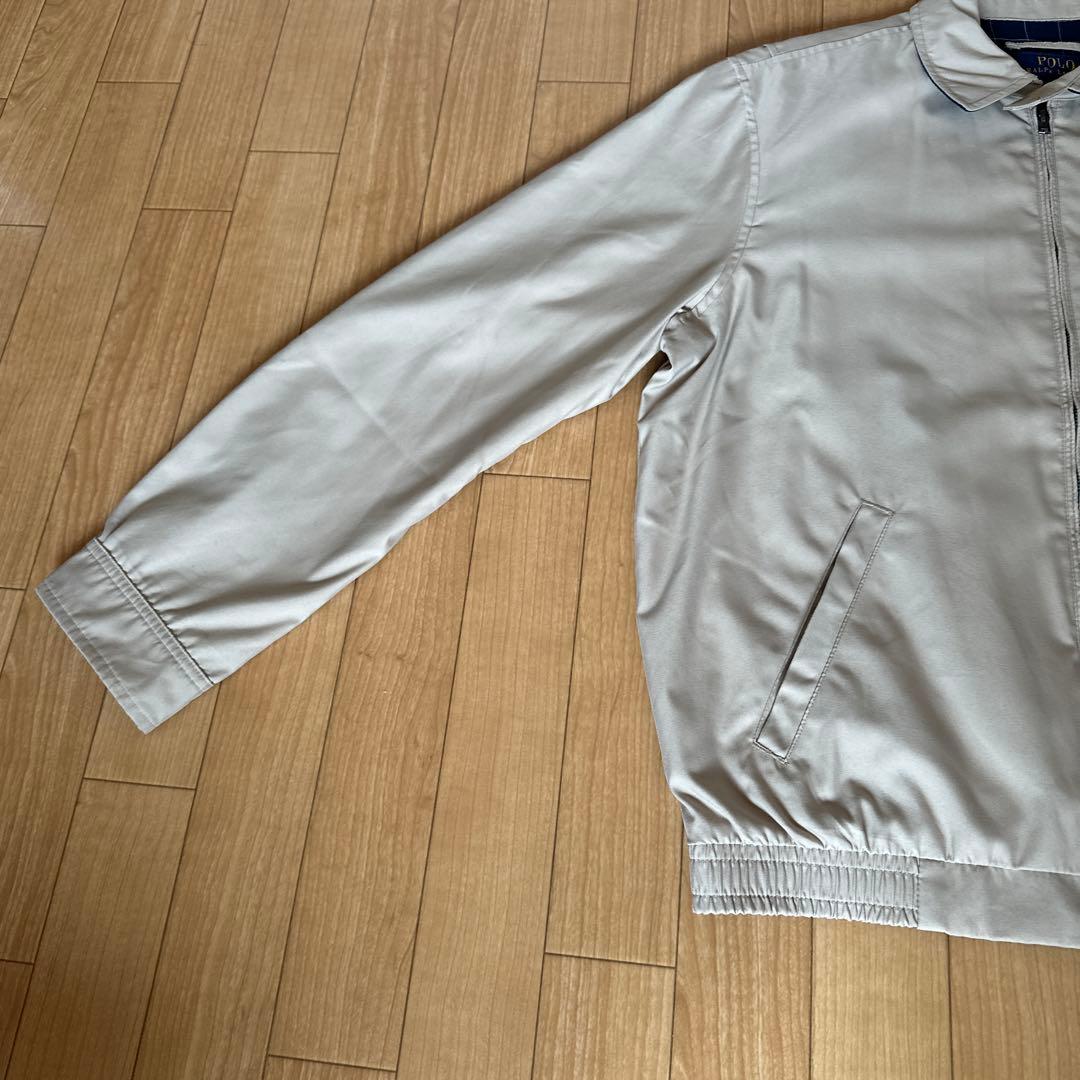 ラルフローレン　スイングトップ　ベージュ