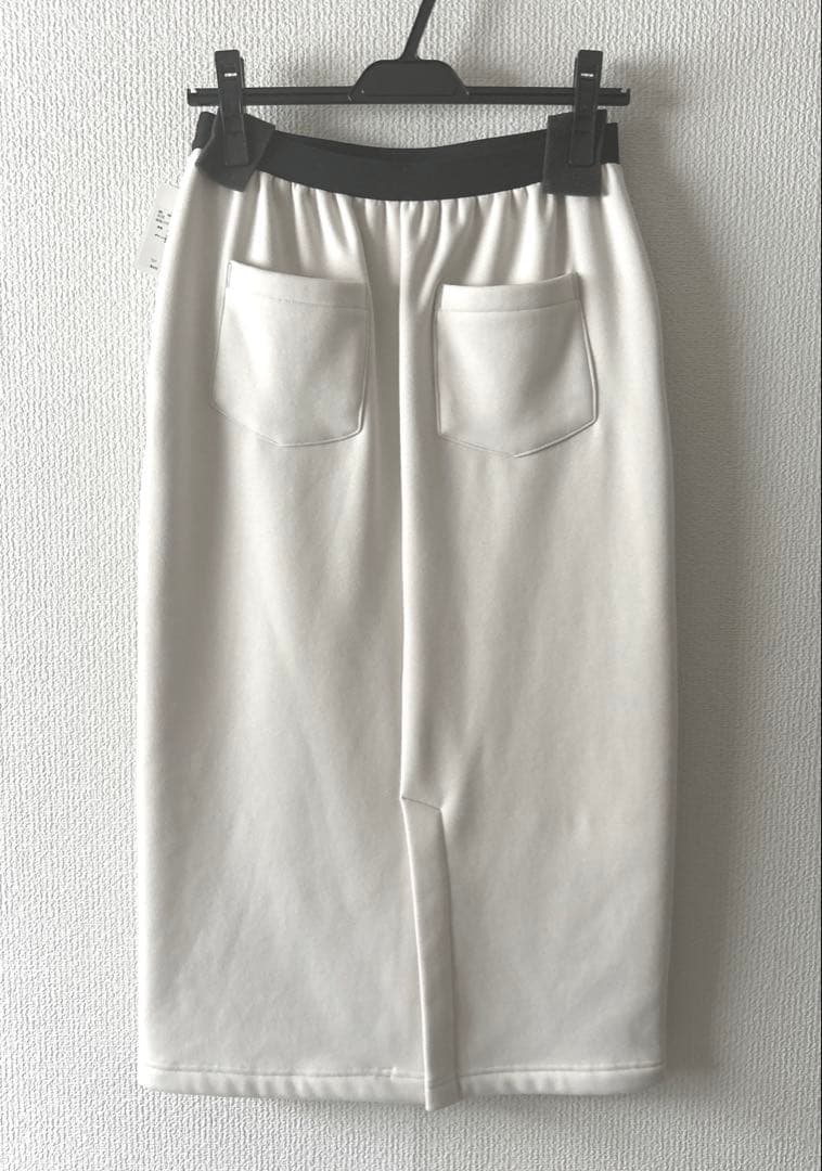 【YORT】新品＊裏起毛スウェットIラインスカート