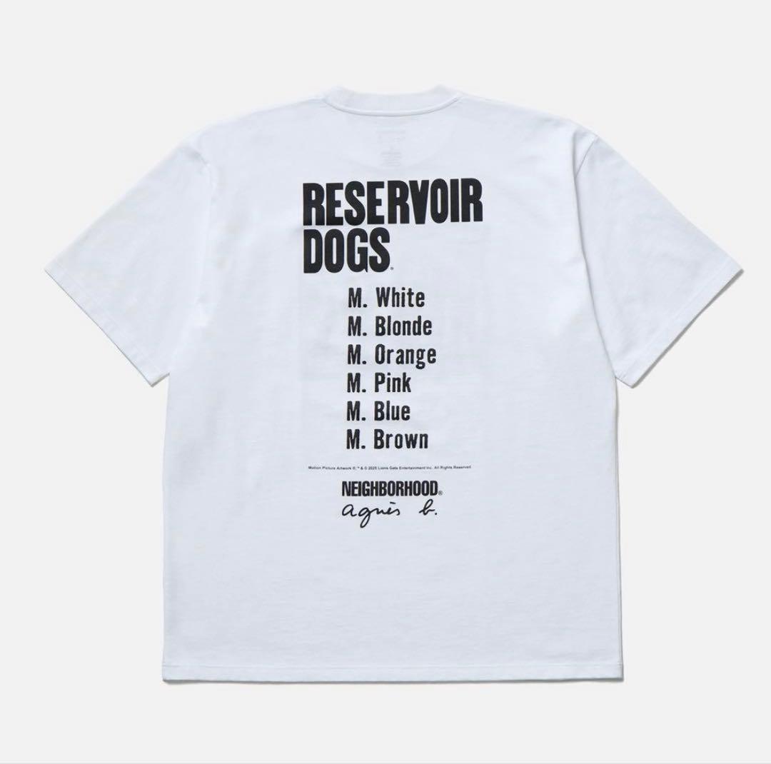 NEIGHBORHOOD agns b. コラボ レザボアドッグス Tシャツ