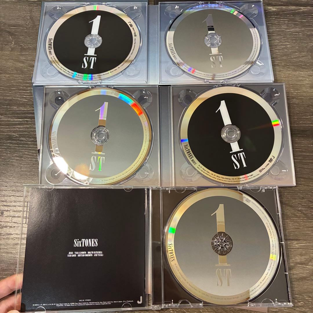SixTONES 1ST アルバム 3形態セット