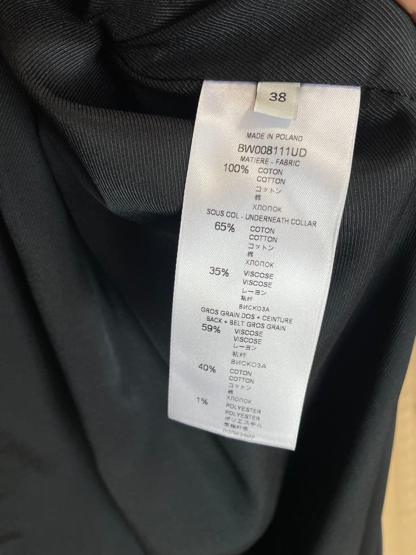 【GIVENCHY】正規品トレンチコート38未使用に近い定価約20万円