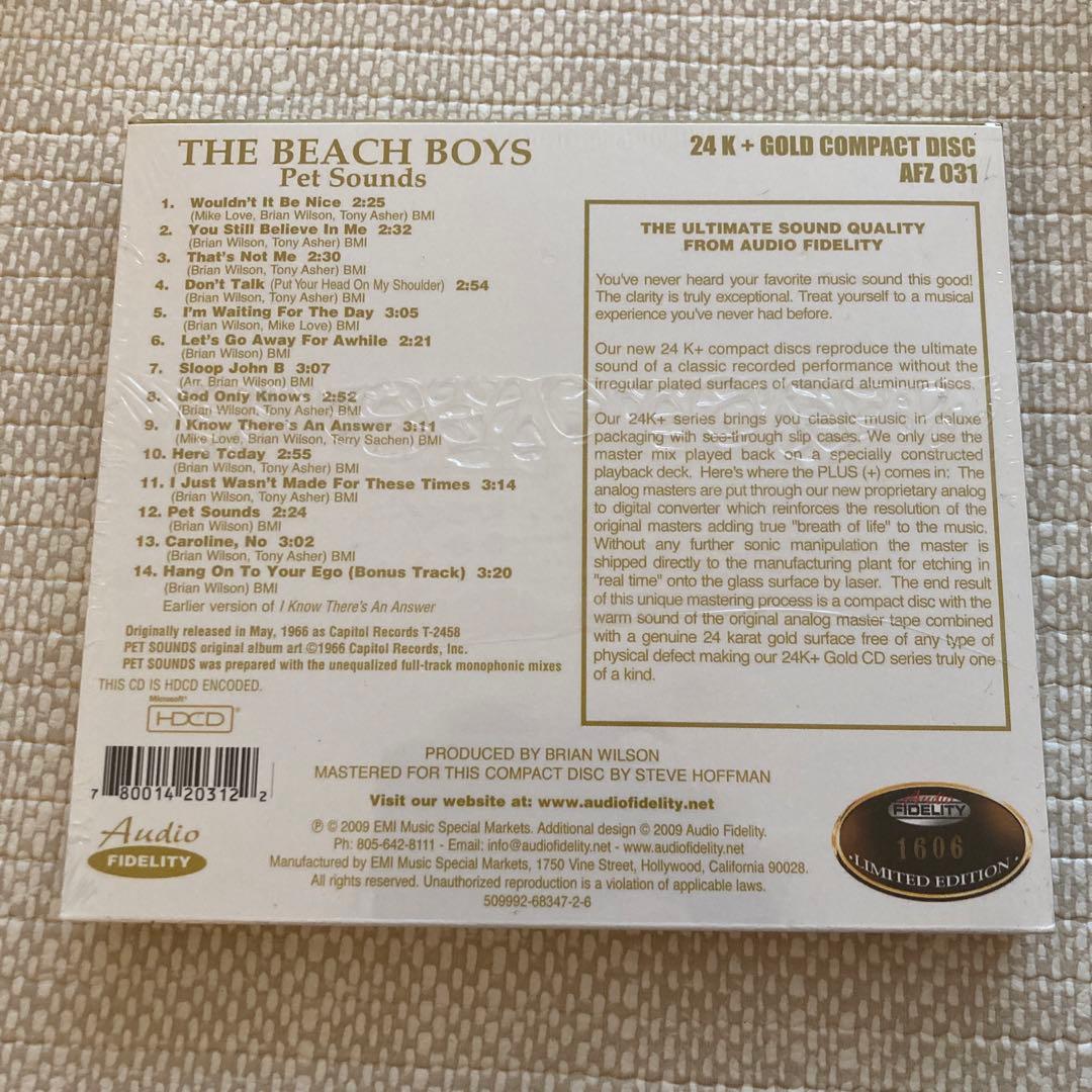 未開封✨ビーチボーイズ　ペットサウンド　24KT GOLD CD