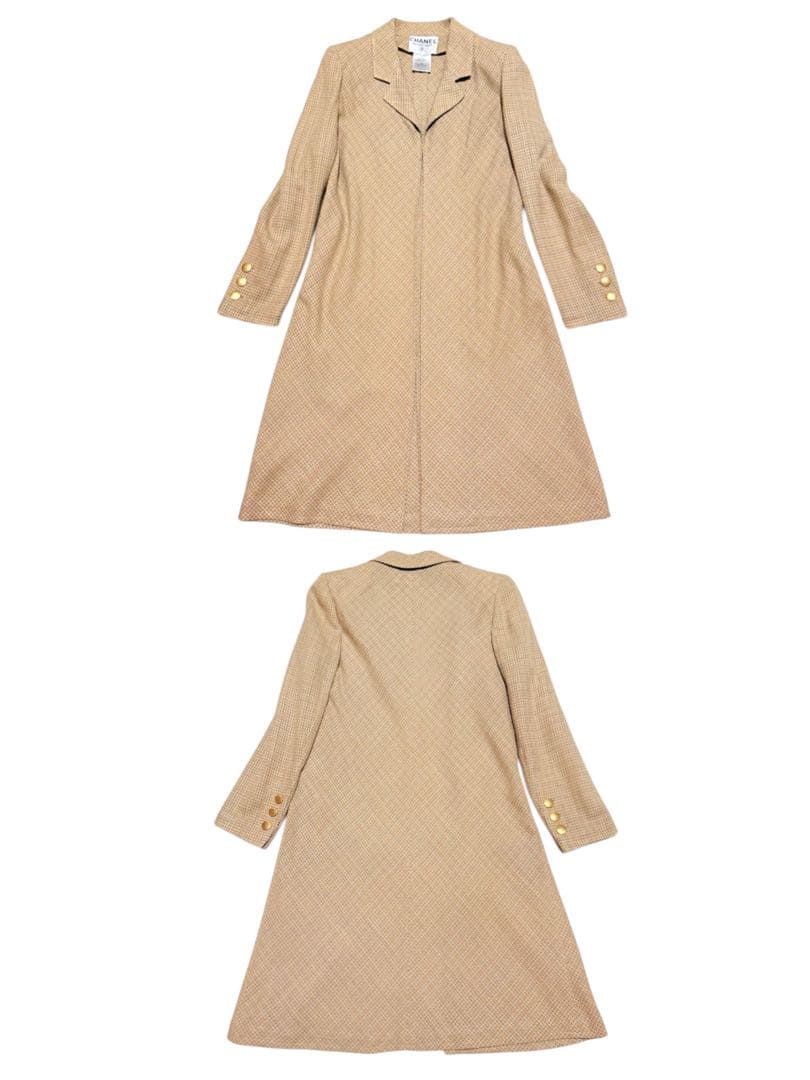 ✨️美品✨️ シャネル コート ワンピース セット ツイード ココマーク シルク