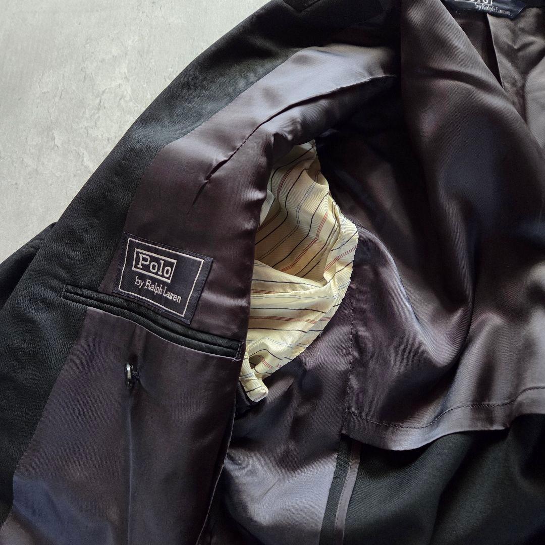 POLO RALPHLAUREN　3B WOOL TAILORED JACKET