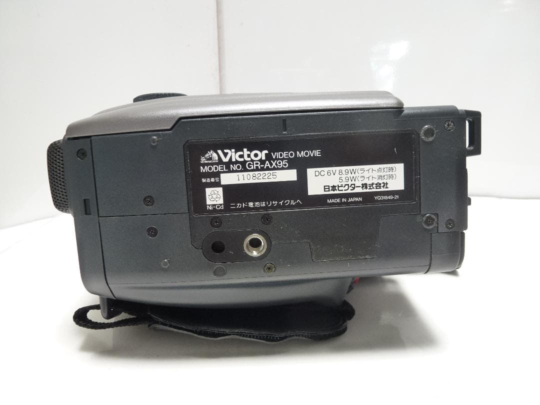 希少　美品　動作品　ビクター　VICTOR　GR-AX95　VHS-C