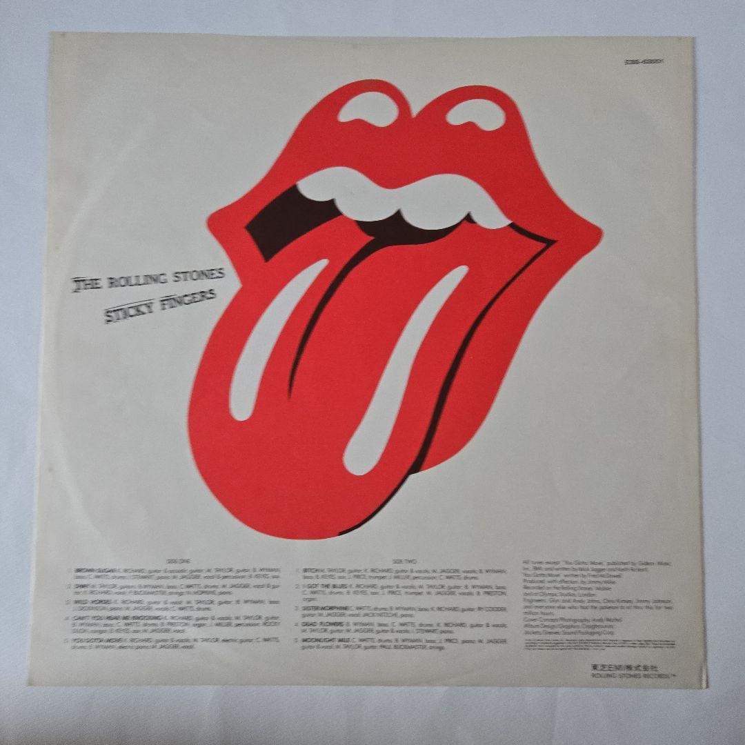 The Rolling Stones Sticky Fingers 日本盤LP
