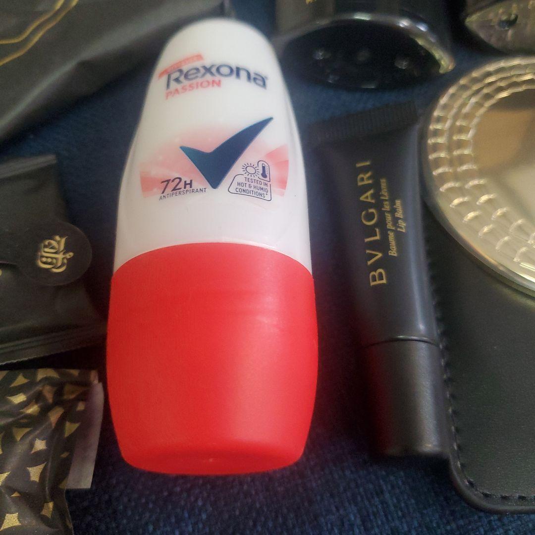 エミレーツ航空　ファーストクラス　BVLGARI アメニティセット