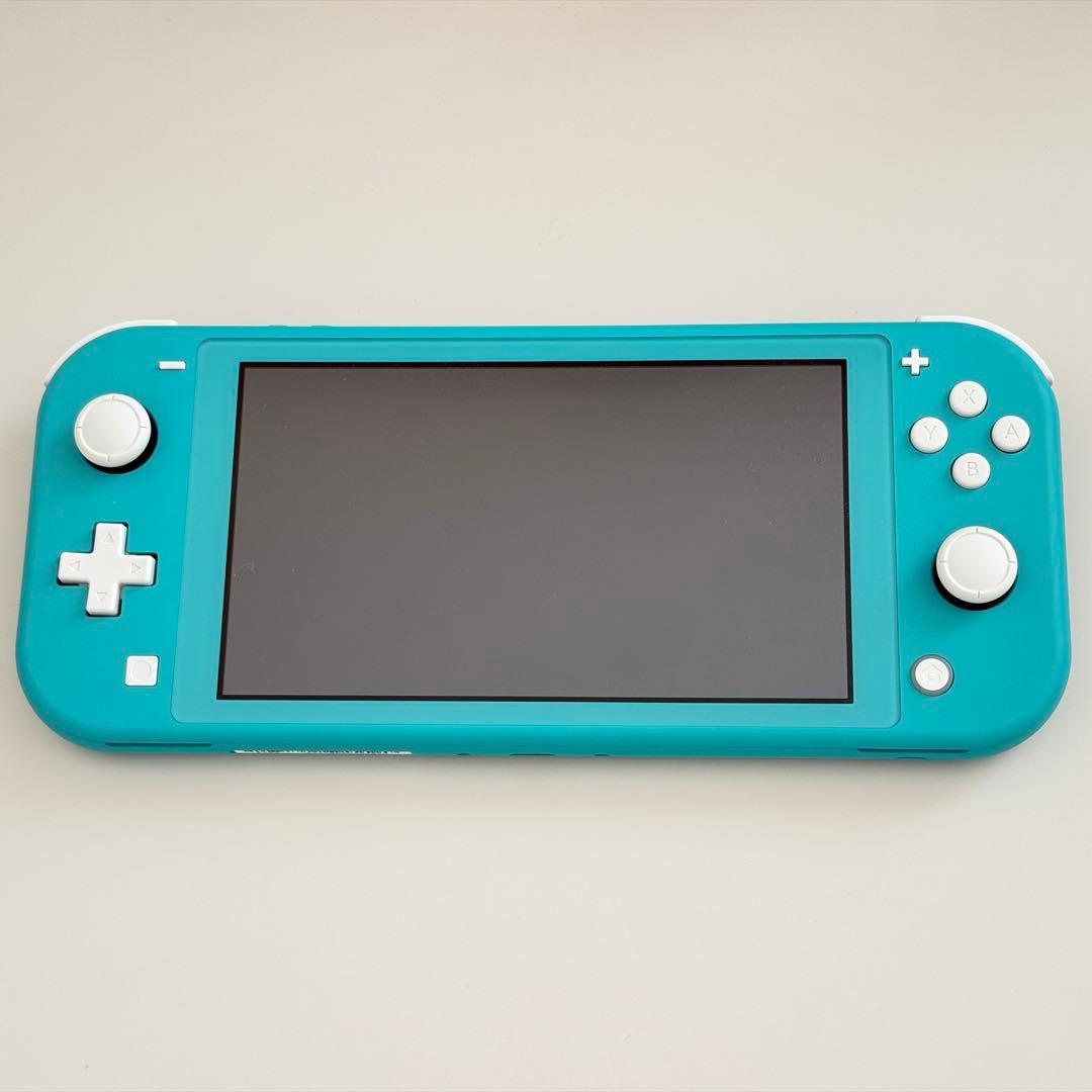 美品 Nintendo Switch Lite ターコイズ 本体 不具合なし