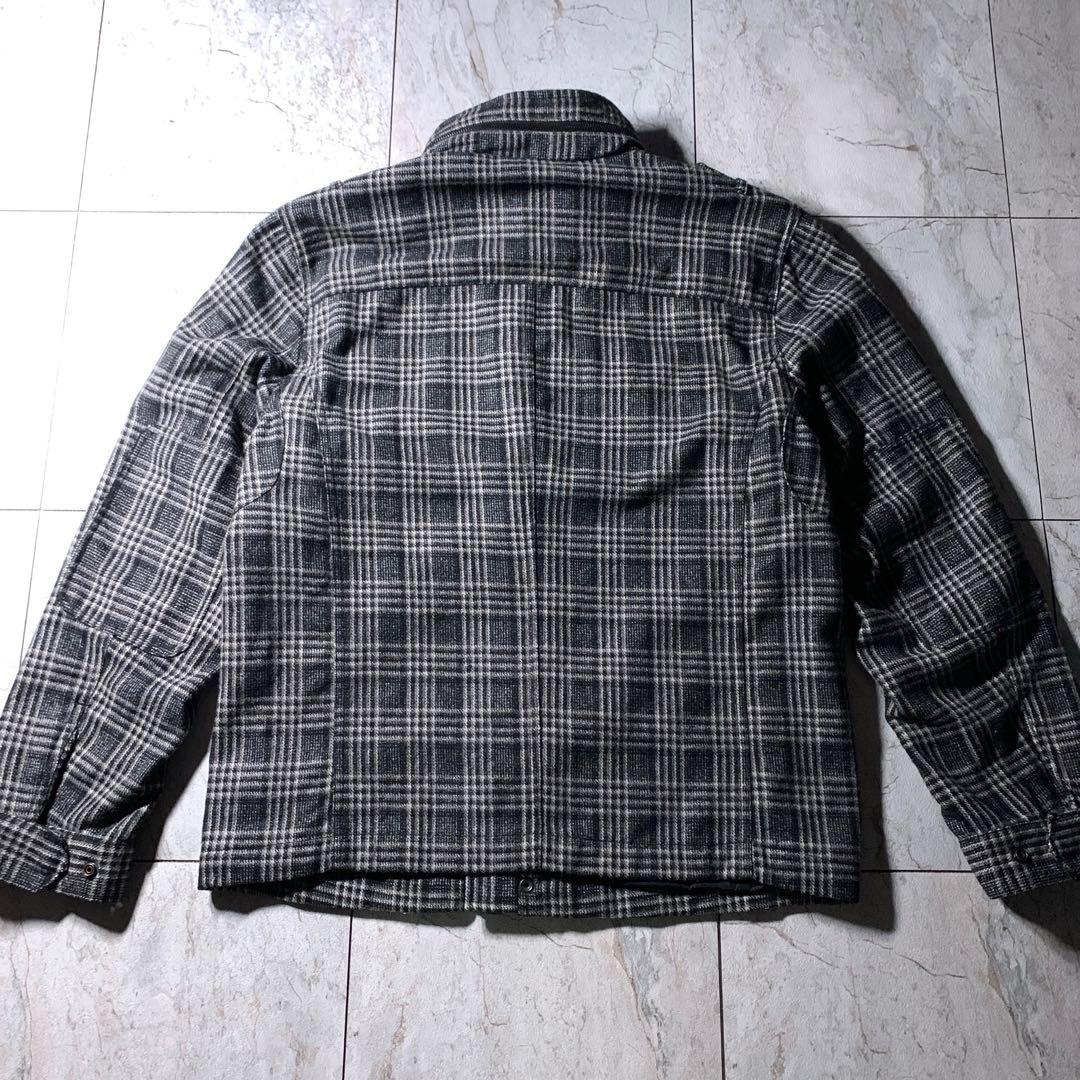 00s OLD GAP M-65 ウール ミリタリージャケット チェック柄 L