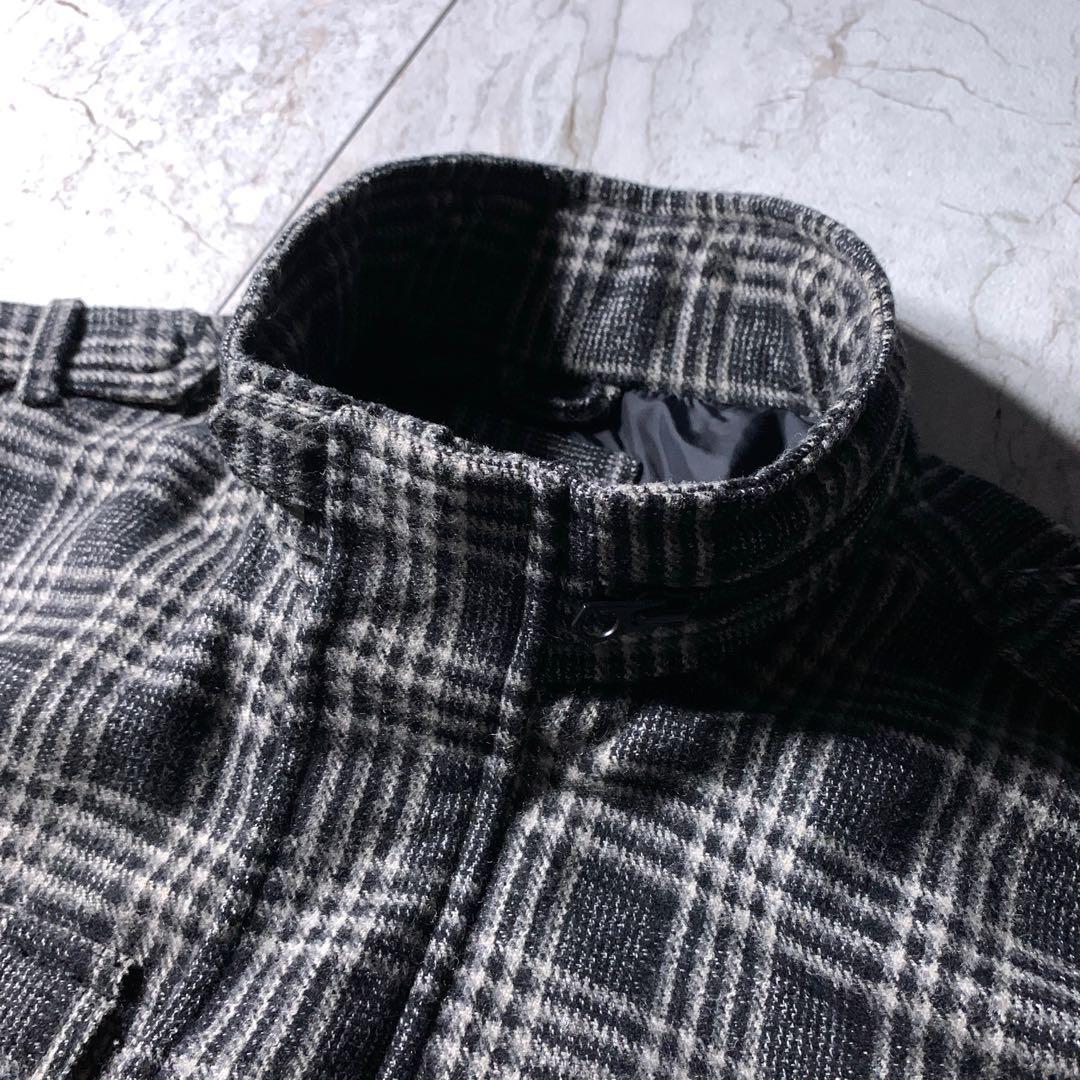00s OLD GAP M-65 ウール ミリタリージャケット チェック柄 L