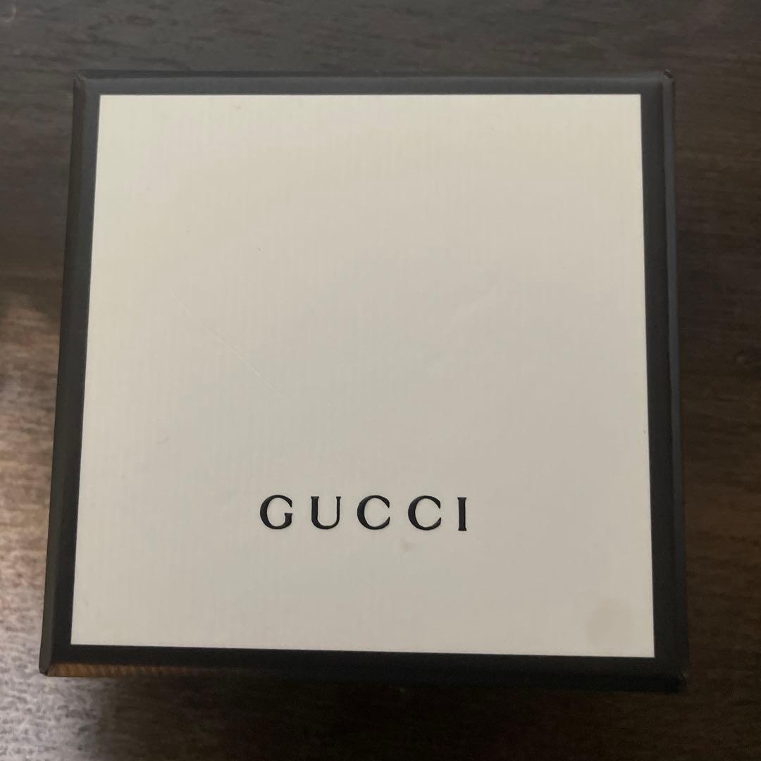 GUCCI シルバー カフリンクス オリジナルポーチ付き
