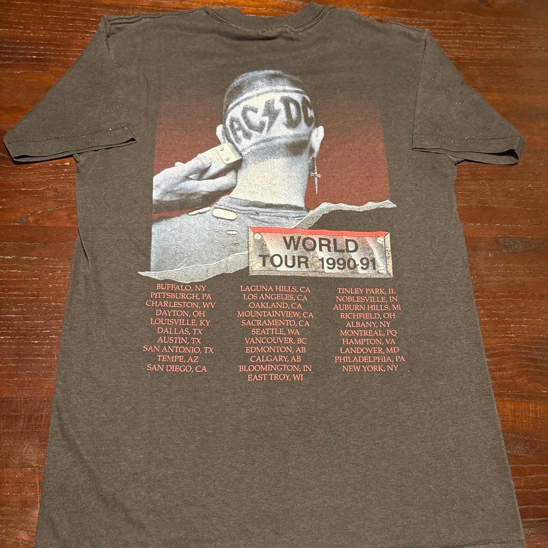 限定値下げ　ACDC ヴィンテージTシャツ　Mサイズ　バンドT