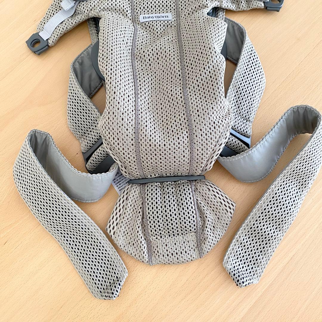 ベビービョルン ベビーキャリア MINIAir グレーベージュ 抱っこ紐 新生児