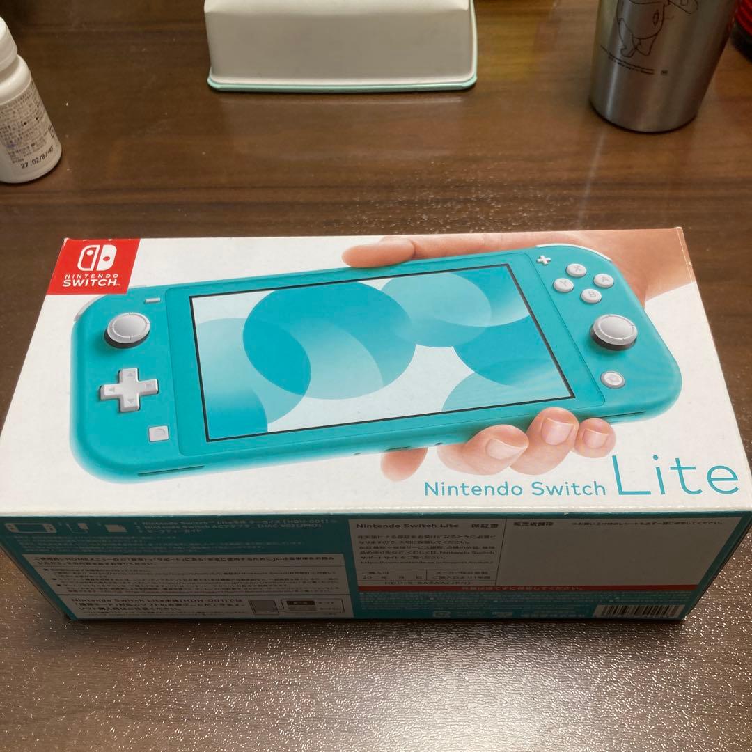 Nintendo Switch Lite ターコイズ 本体 充電器付き