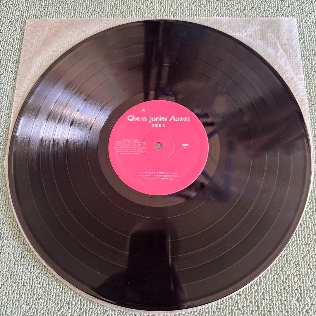 Chara『junior sweet』LP アナログ レコード チャラ