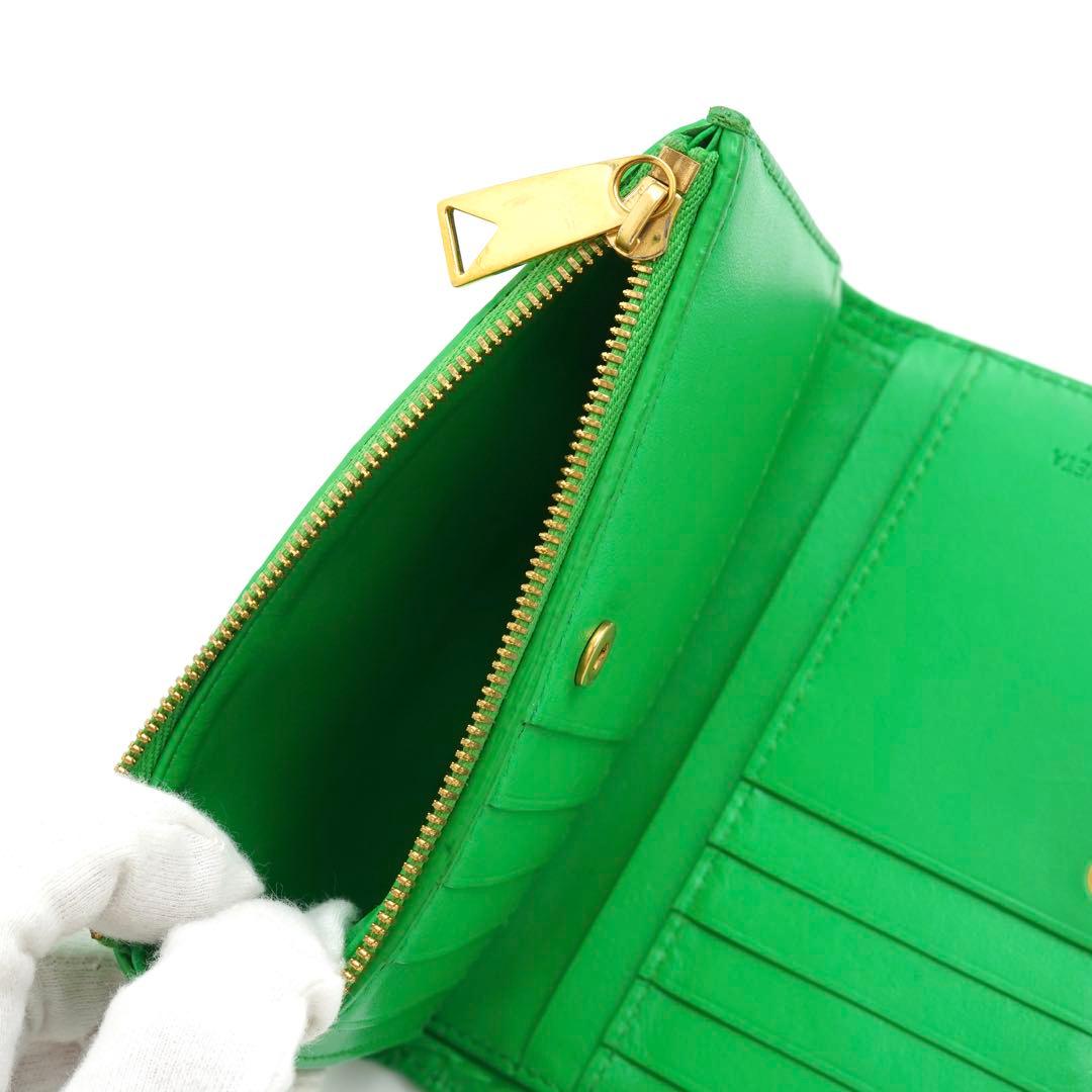 ✨未使用展示品・箱付✨　bottega ミディアム　ウォレット　イントレチャート