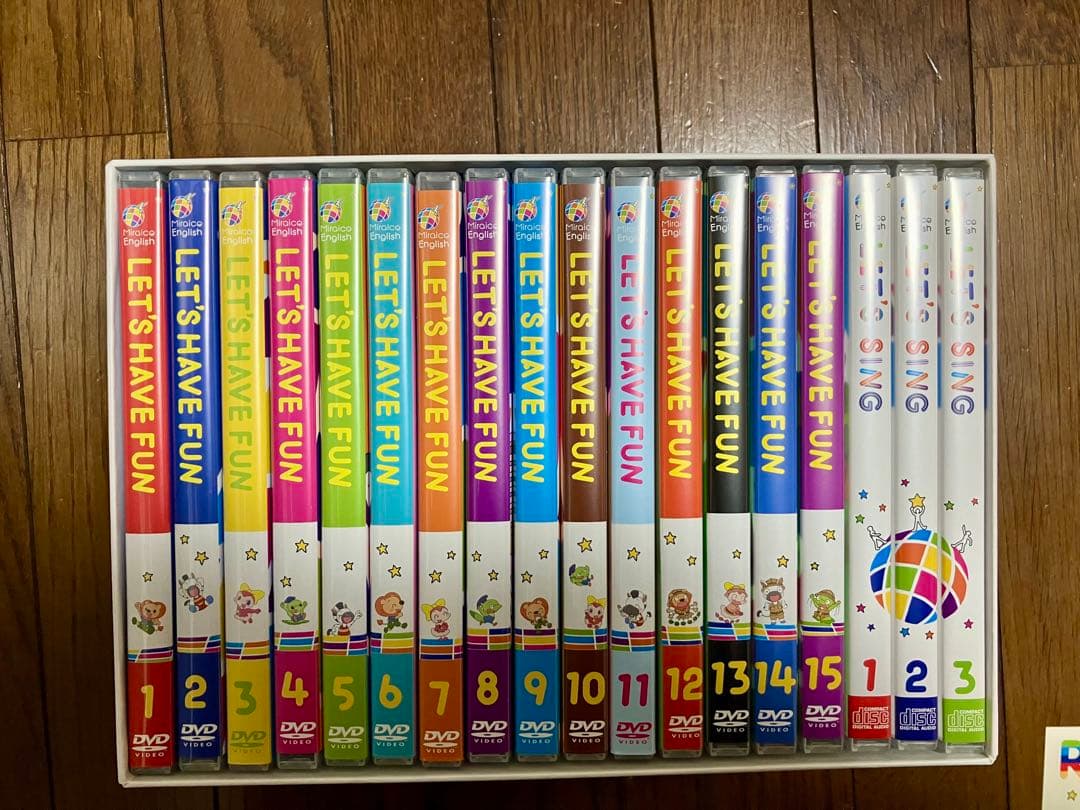 ミライグリッシュ Box DVD&CDセット