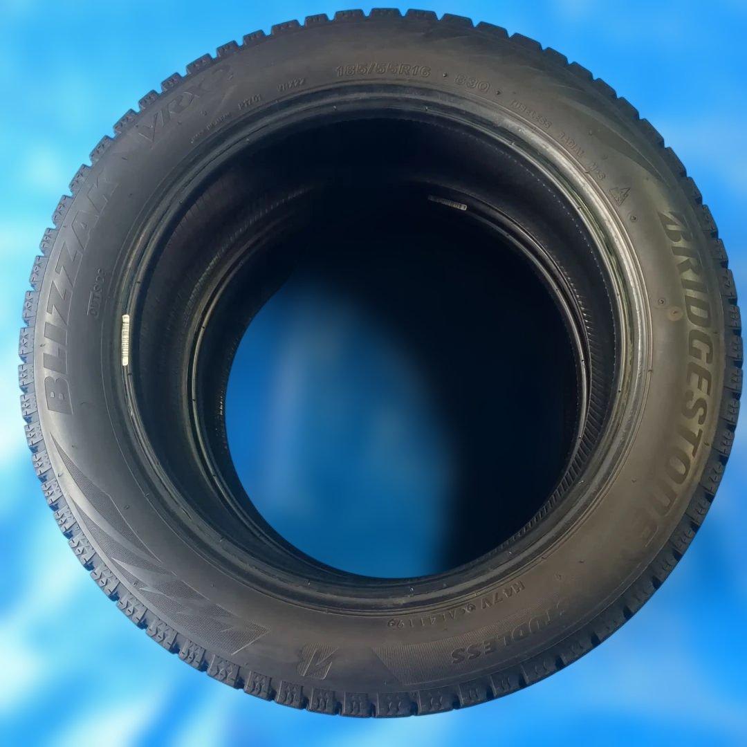 ① 185/55R16 ブリヂストンVRX2 バリ溝 2本 送料込み