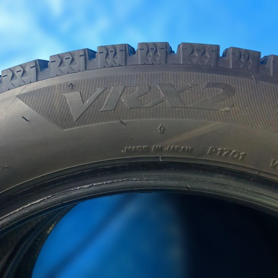 ① 185/55R16 ブリヂストンVRX2 バリ溝 2本 送料込み