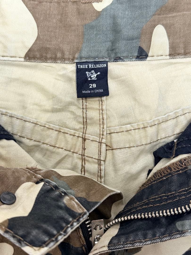 true religion カモ柄