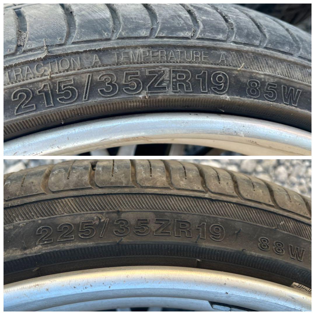 X3-SR 19インチ 8J 9J +25 PCD100