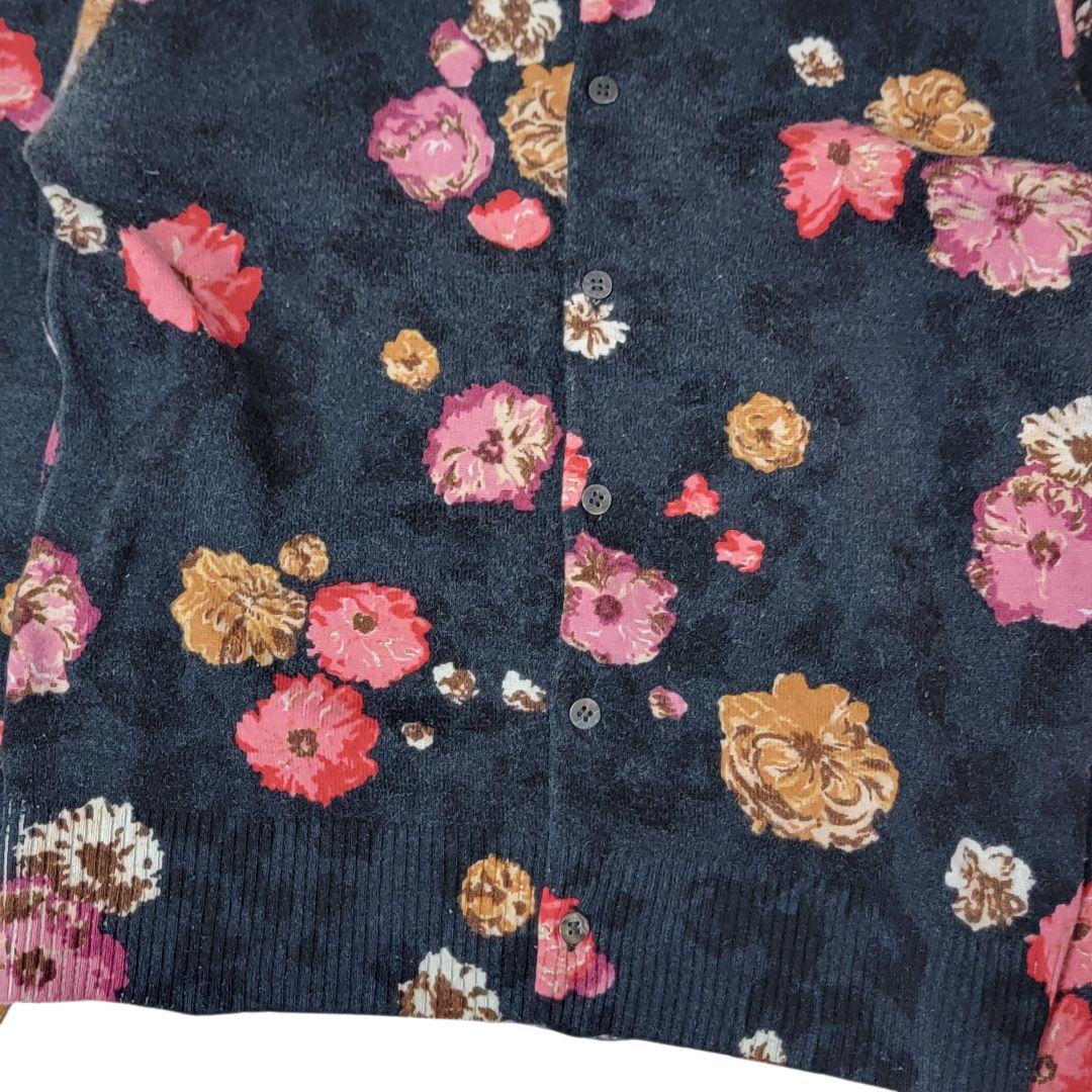 希少 90S tricot COMME des GARÇONS 花柄カーディガン