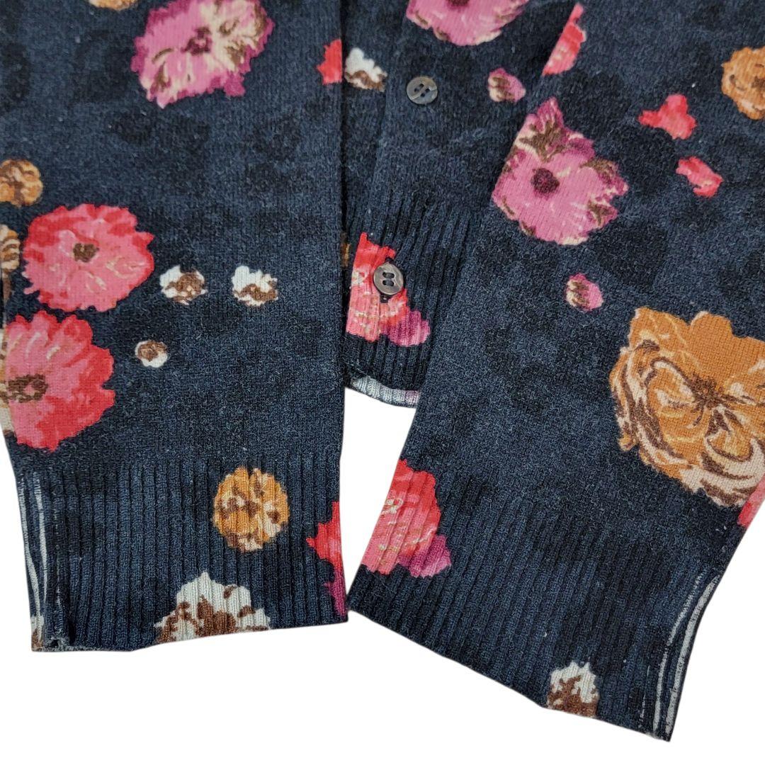 希少 90S tricot COMME des GARÇONS 花柄カーディガン