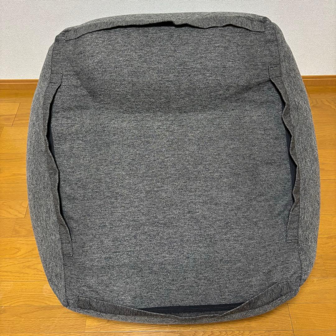 無印良品 空気でできたソファ 1人掛け チャコール グレー
