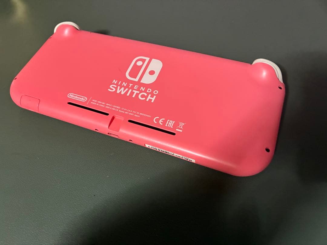 Nintendo Switch Lite ピンク + ポケモン2本セット＋どう森
