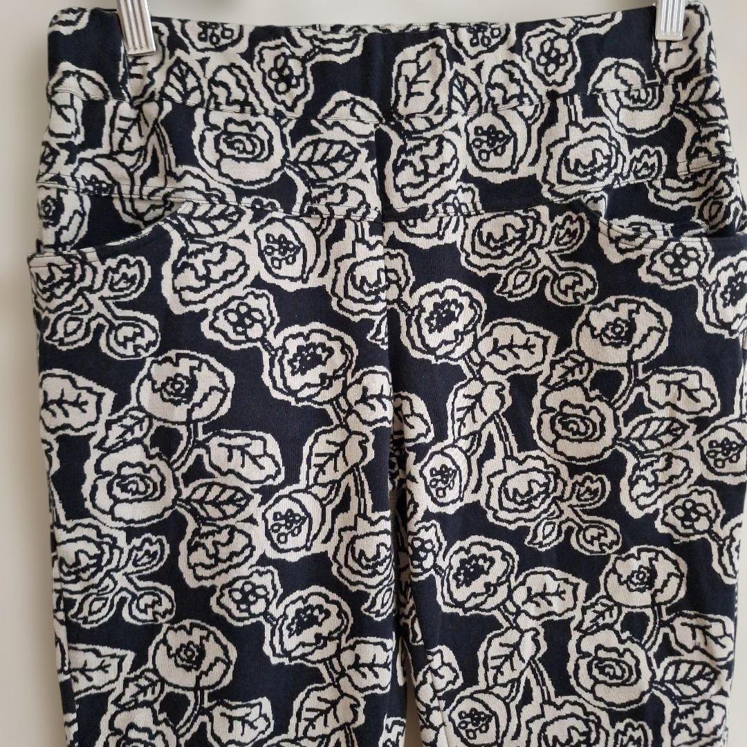 ワコール　マタノアツコ　ストレッチパンツ　花柄L　ルームパンツ