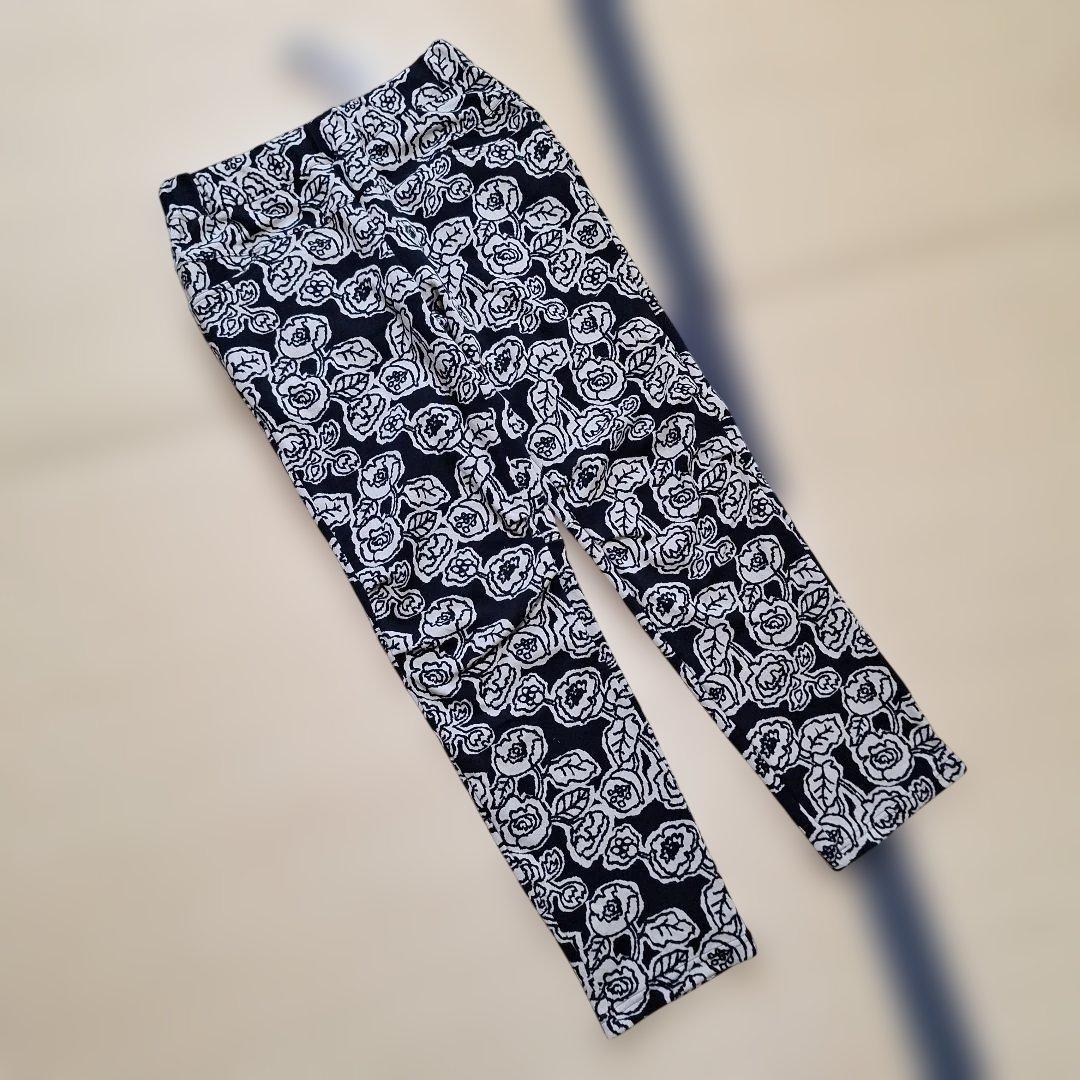 ワコール　マタノアツコ　ストレッチパンツ　花柄L　ルームパンツ