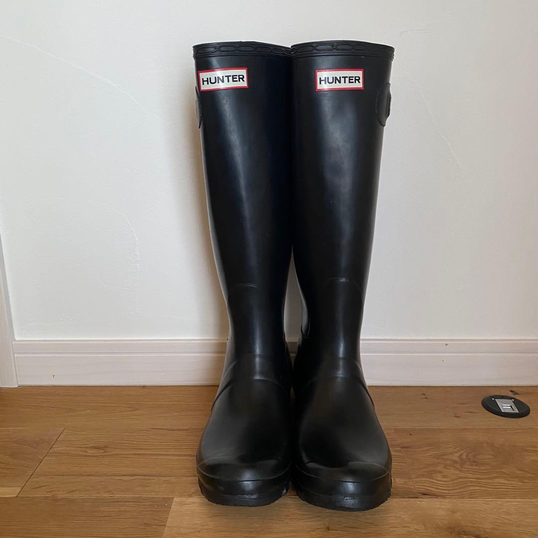 HUNTER ハンターレインブーツ長靴　uk:5 24cm 梅雨☂️