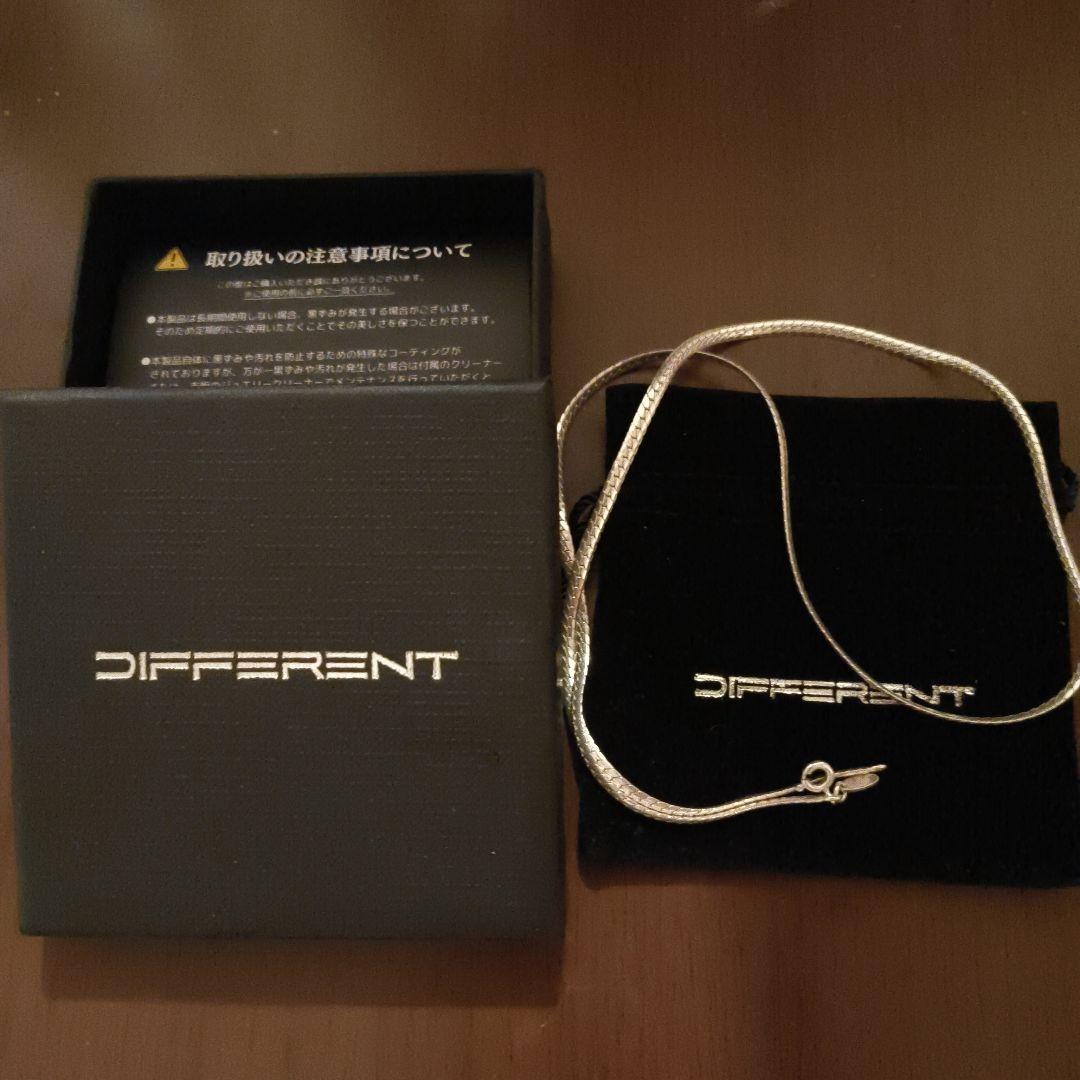 【完売商品】DIFFERENT ネックレス PREMIUM SILVER