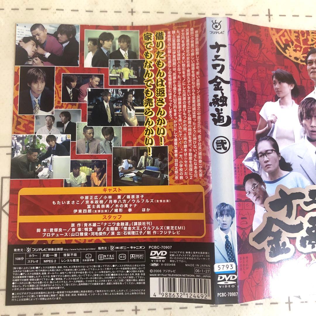 ナニワ金融道　DVD 中居正広